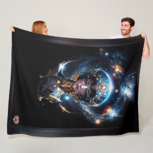Lycenia The Light Of The Heavens by Xzendor7 Fleece Blanket