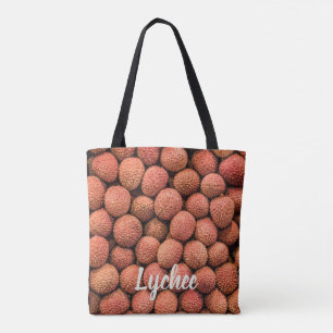 Lychee or Litchi fruit vegan and vegetarian gift Tote Bag