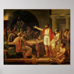 Lycurgus Showing the Ancients of Sparta their Poster