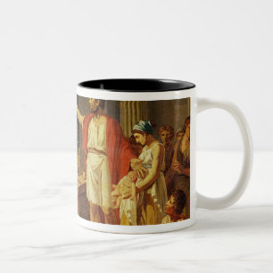 Lycurgus Showing the Ancients of Sparta their Two-Tone Coffee Mug