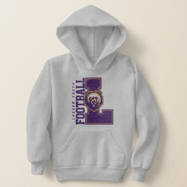 LYFL 06 | Logo Lassen violet pour enfants (Poser)