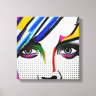 Lying Eyes Canvas Print