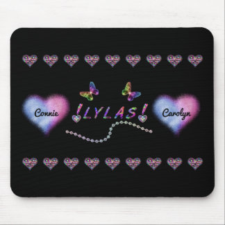 LYLAS Love You Like A Sister Mouse Pad