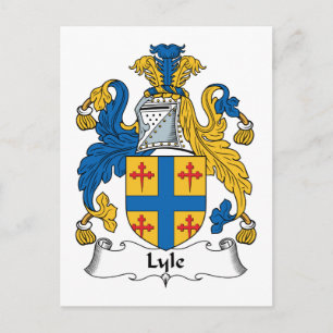 Lyle Family Crest Postcard