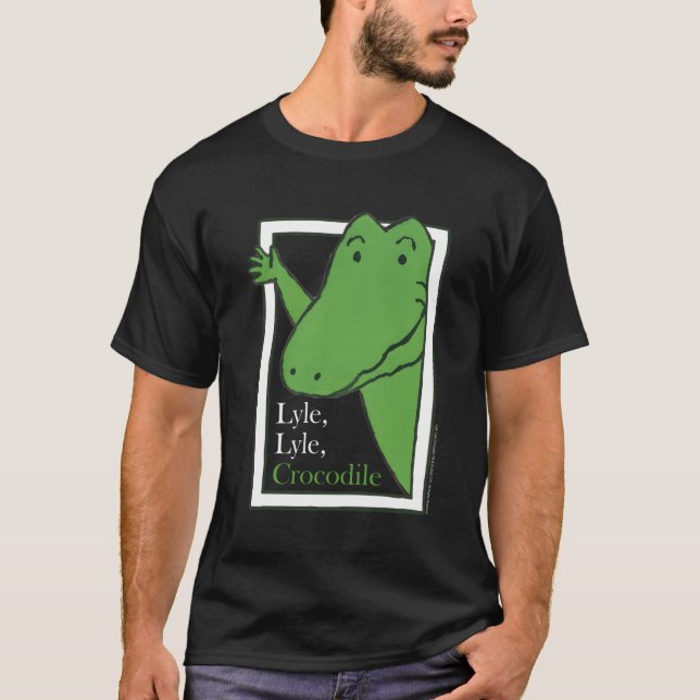 Lyle Lyle Crocodile Waving Croc Illustration T-Shirt (Front)