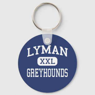 Lyman - Greyhounds - High - Longwood Florida Keychain