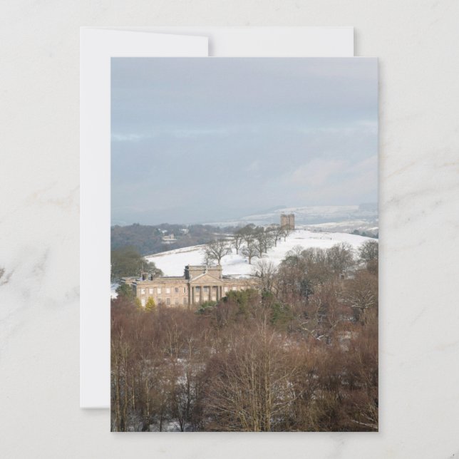Lyme and The Cage winter Card (Front)
