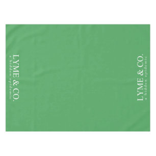 Lyme & Co.   Lyme Disease Awareness Tablecloth
