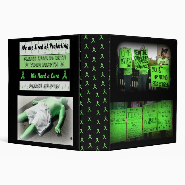 Lyme Disease Awareness Binder (Background)
