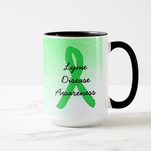 Lyme Disease Awareness Coffee Mug (Right)