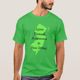 Lyme Disease Awareness in New Jersey T-Shirt