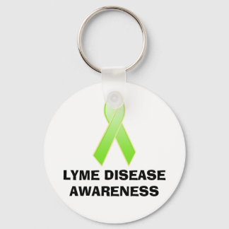 LYME DISEASE AWARENESS KEYCHAIN