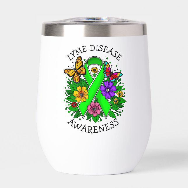 Lyme Disease Awareness Ribbon (Front)