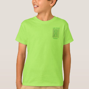 Lyme Disease Awareness Ribbon Angel Custom Tee