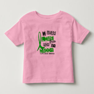 Lyme Disease I Wear Lime Green For My Daddy 37 Toddler T-shirt