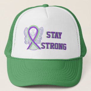Lyme Disease, Pain, Lupus Awareness Ribbon Hat