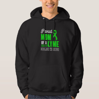 Lyme Disease Survivor Warrior Awareness   16 Hoodie