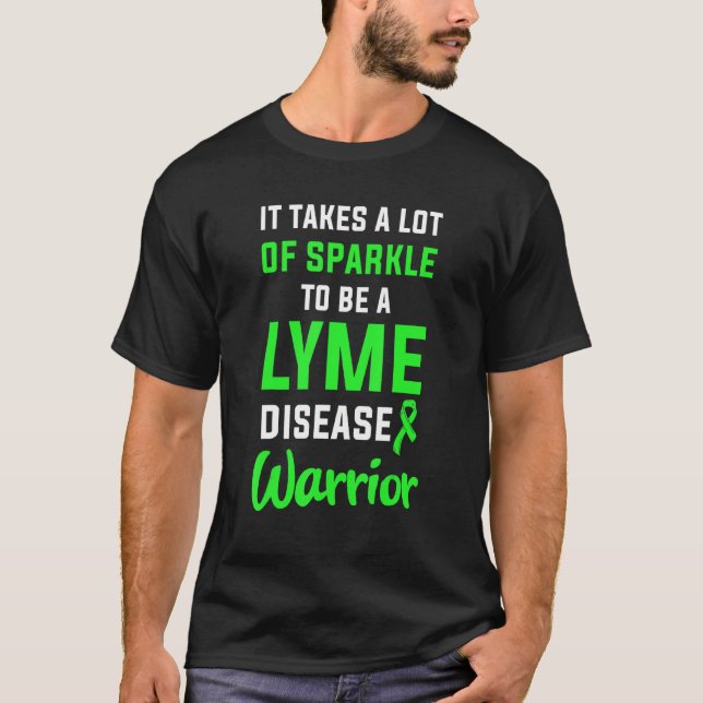 Lyme Disease Survivor Warrior Awareness 30 T-Shirt (Front)