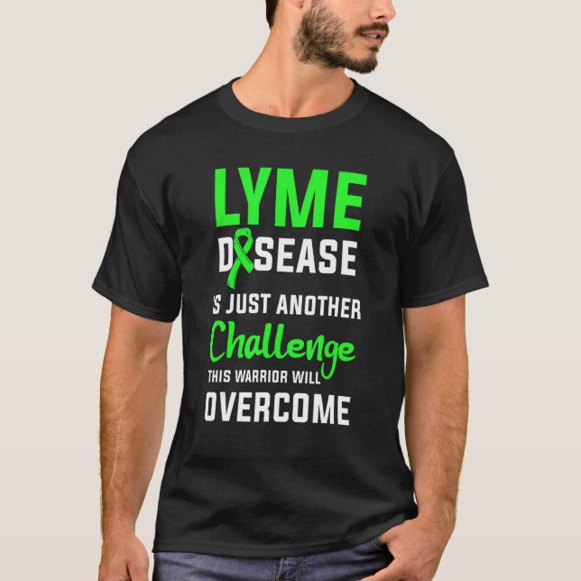 Lyme Disease Survivor Warrior Awareness  49 T-Shirt (Front)