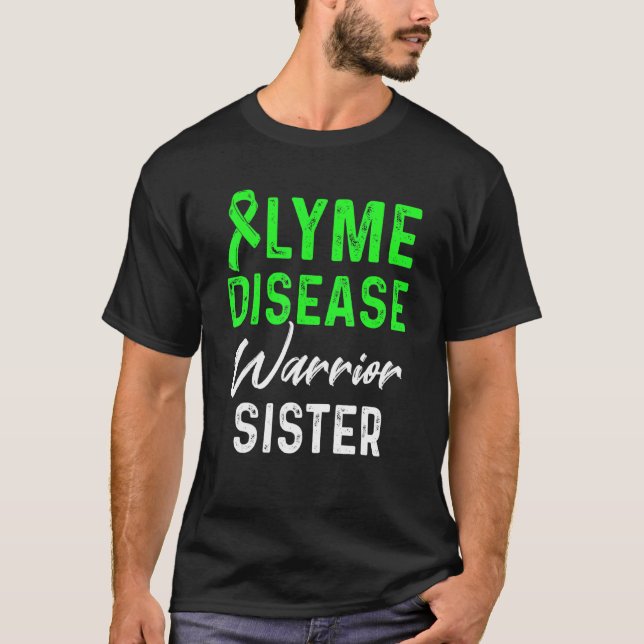 Lyme Disease Survivor Warrior Awareness  63 T-Shirt (Front)