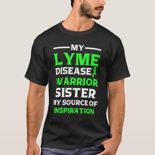 Lyme Disease Survivor Warrior Awareness  68 T-Shirt (Front)