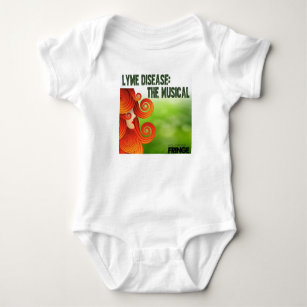 Lyme Disease: The Musical Baby Snapsuit Baby Bodysuit