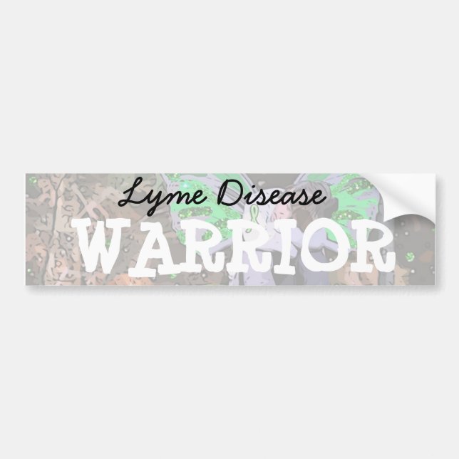 Lyme Disease Warrior Bumper Sticker (Front)