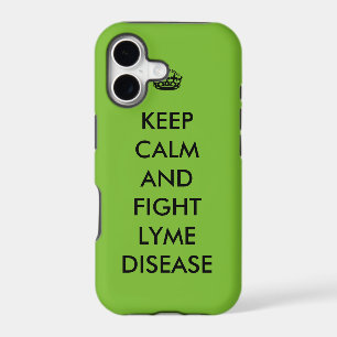 Lyme gardent le cas calme de téléphone