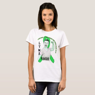 Lyme Rage Lyme Disease Ribbon Shirt