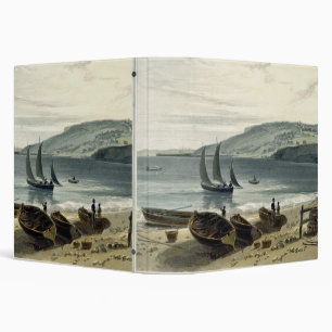 Lyme Regis, from Charmouth, Dorset, from 'A Voyage Binder