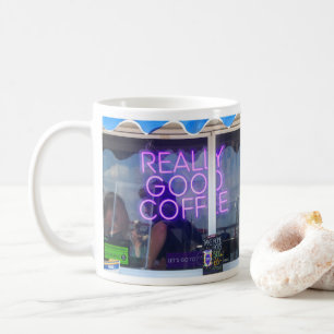 Lyme Regis, Really Really Good Coffee. Coffee Mug