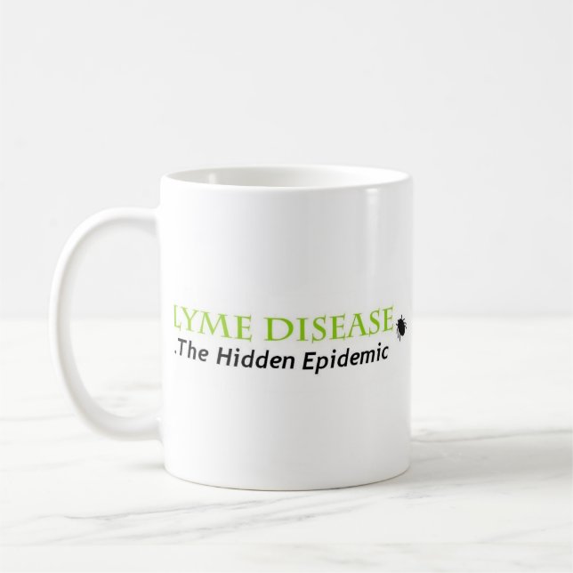 lyme the hidden epidemic, lyme the hidden epidemic coffee mug (Left)