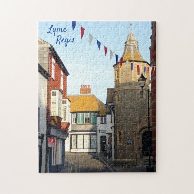 LymeRegis, Dorset, England Jigsaw Puzzle (Vertical)