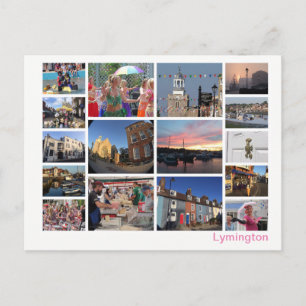 Lymington multi-image postcard
