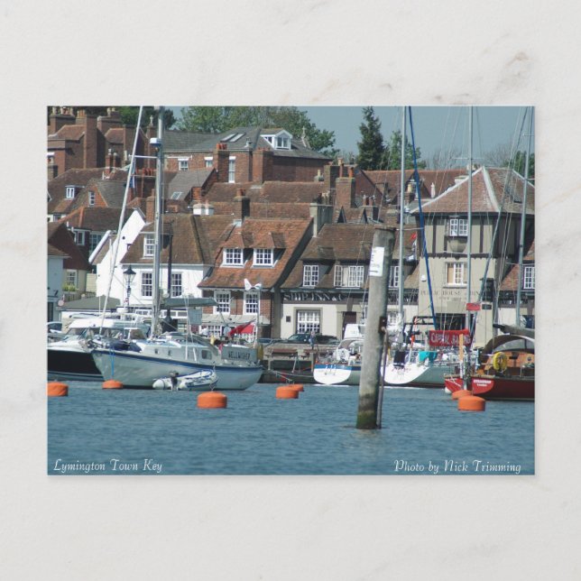 Lymington Town Key Postcard (Front)