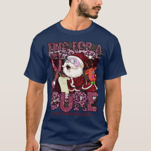 Lymphatic Malformation Awareness leopard christmas T-Shirt