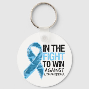 Lymphedema - Fight To Win Keychain