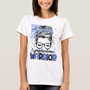 Lymphedema Warrior Women Girl Survivor T-Shirt