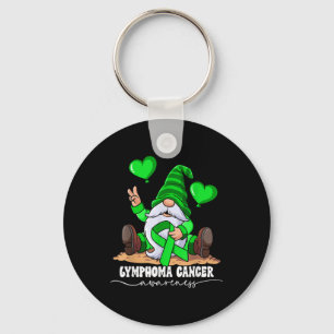 Lymphoma Cancer Awareness Keychain