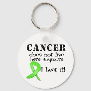 Lymphoma Cancer Does Not Live Here Anymore Keychain