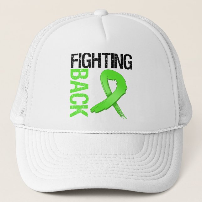 Lymphoma Fighting Back Trucker Hat (Front)