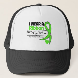 Lymphoma I Wear Lime Green For My Mom Trucker Hat