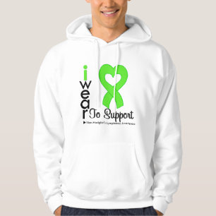 Lymphoma Lime Green Non Hodgkins Support Hoodie