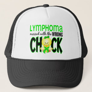 Lymphoma Messed With The Wrong Chick Trucker Hat