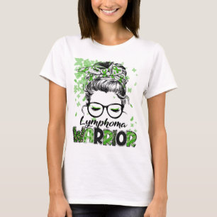 Lymphoma Warrior Women Girl Survivor T-Shirt