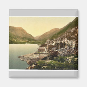 Lyn Peris Pass, Llanberis, Wales rare Photochrom Magnet