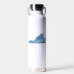 Lynchburg Virginia Wood Grain Water Bottle