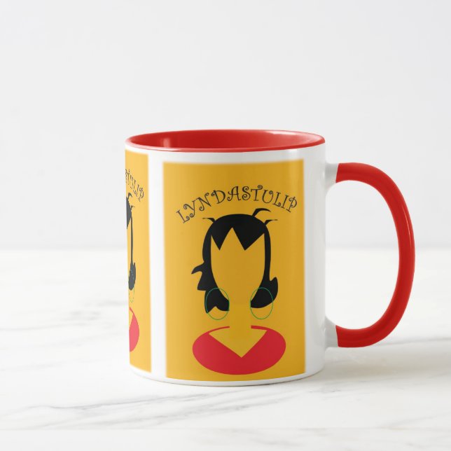 LYNDA'S TULIP MUG (Right)