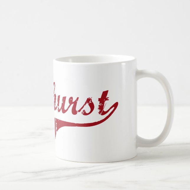 Lyndhurst Ohio Classic Design Coffee Mug (Right)