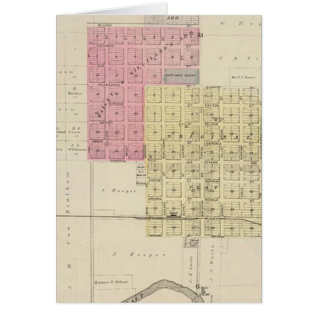 Lyndon, comté d'Osage, Kansas (Devant)